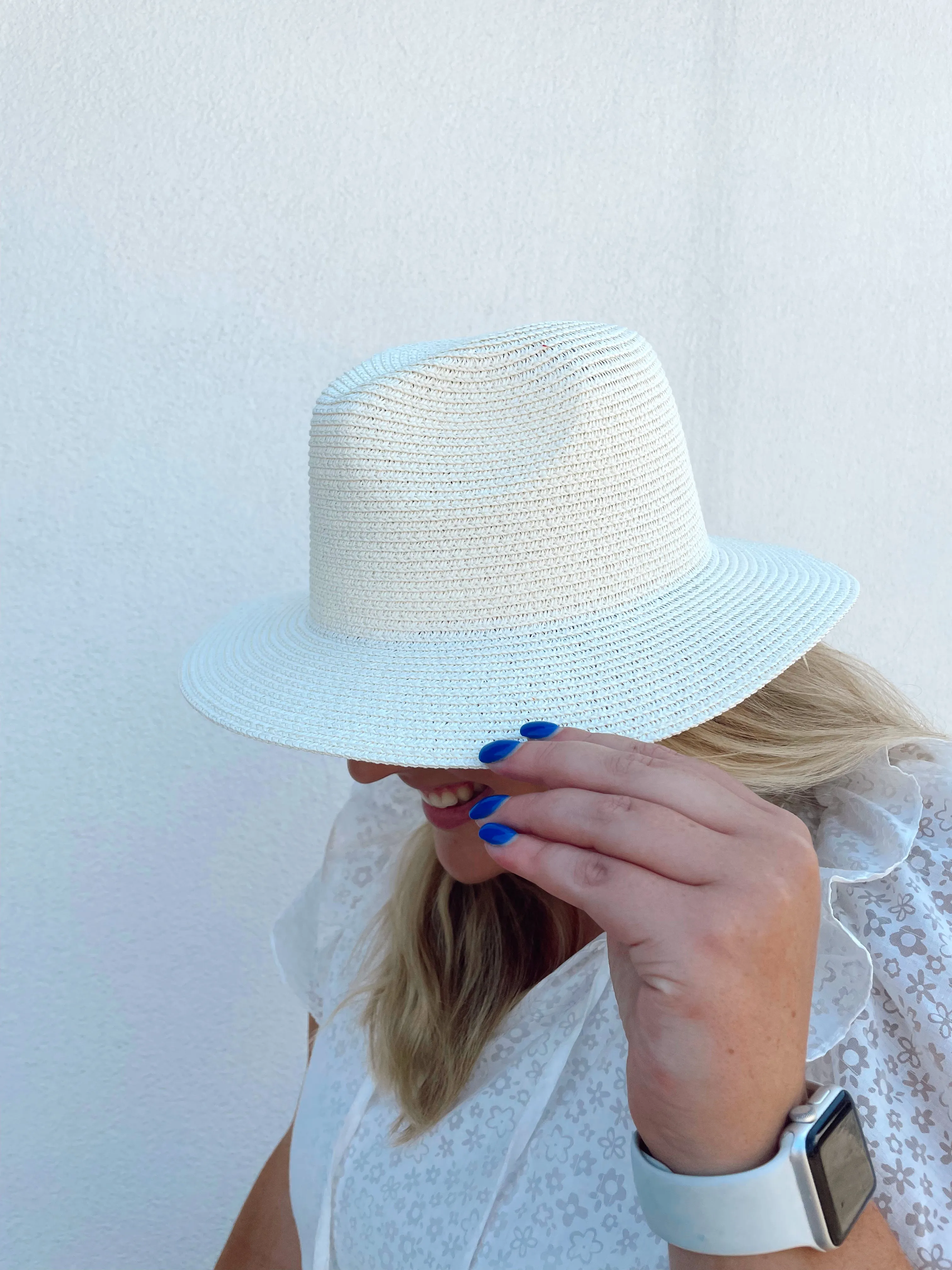 Straw Fedora Hat