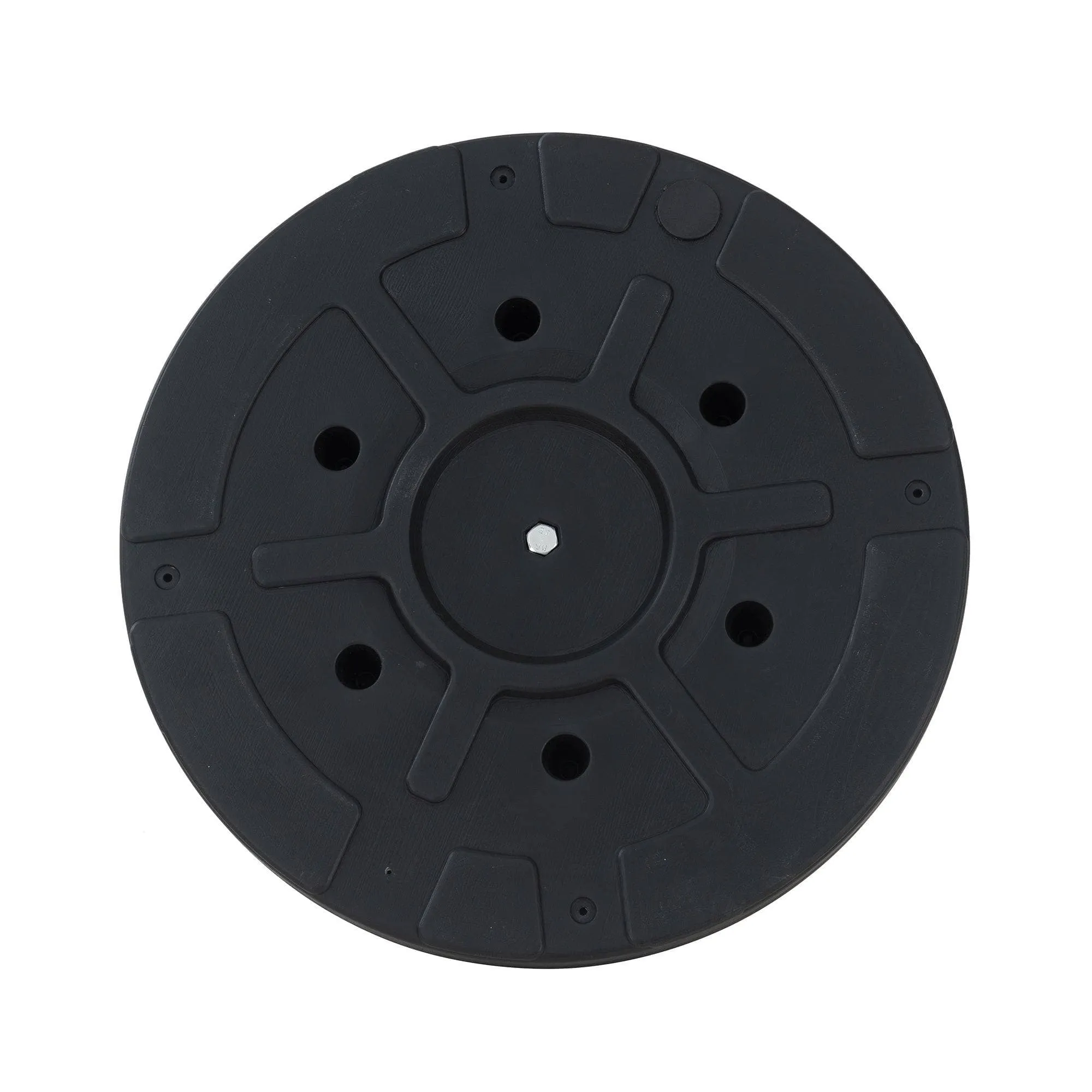 SUNJOY Universal 55 lb. Black Heavy Duty Cement Filled Patio Umbrella Base
