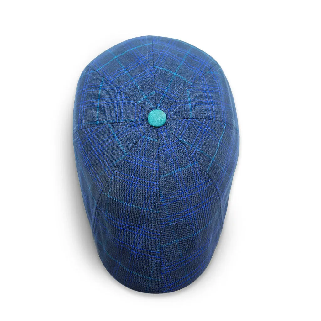The Midnight Summer Peaky Boston Scally Cap - Plaid