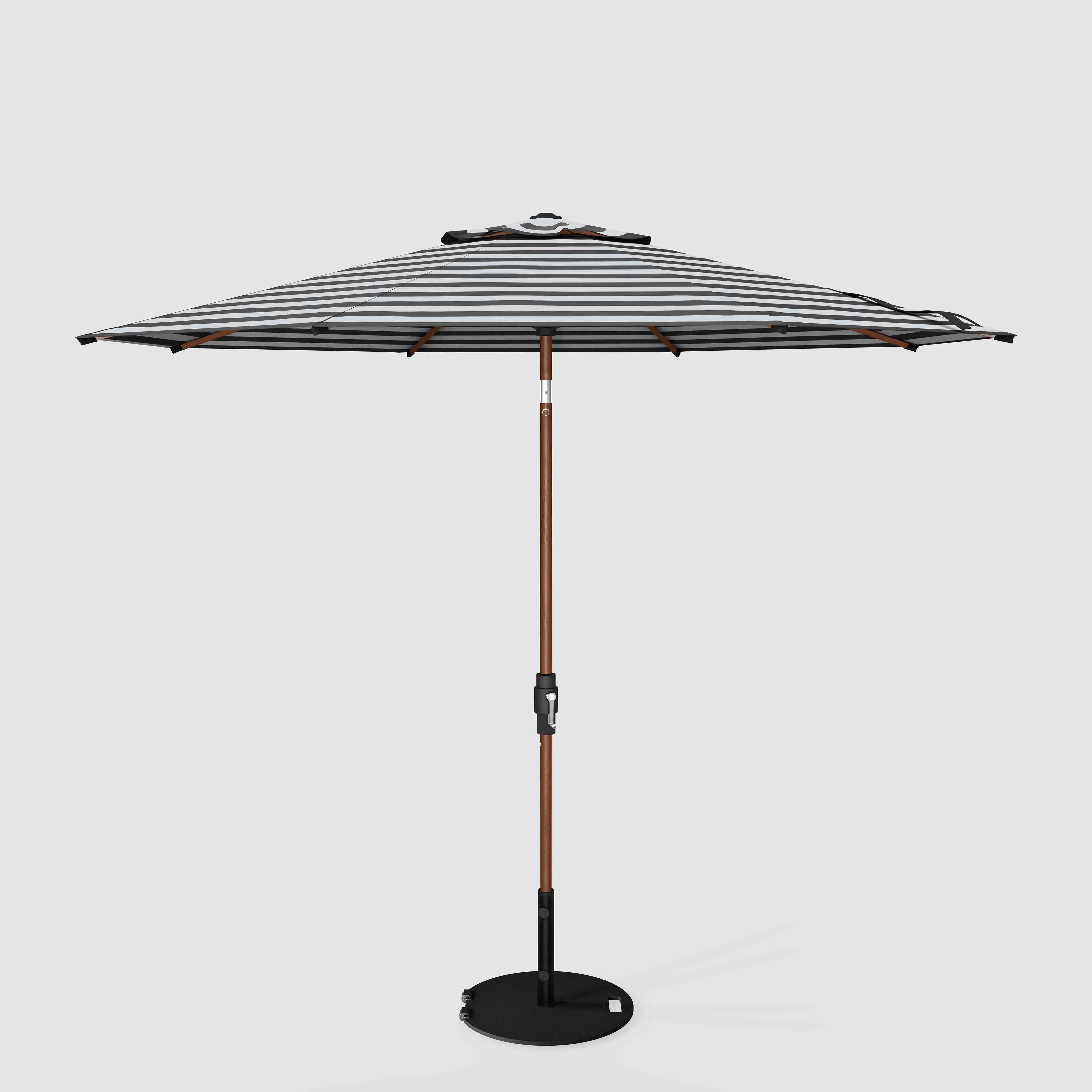 The Wooden 2™ - Sunbrella Black & Grey