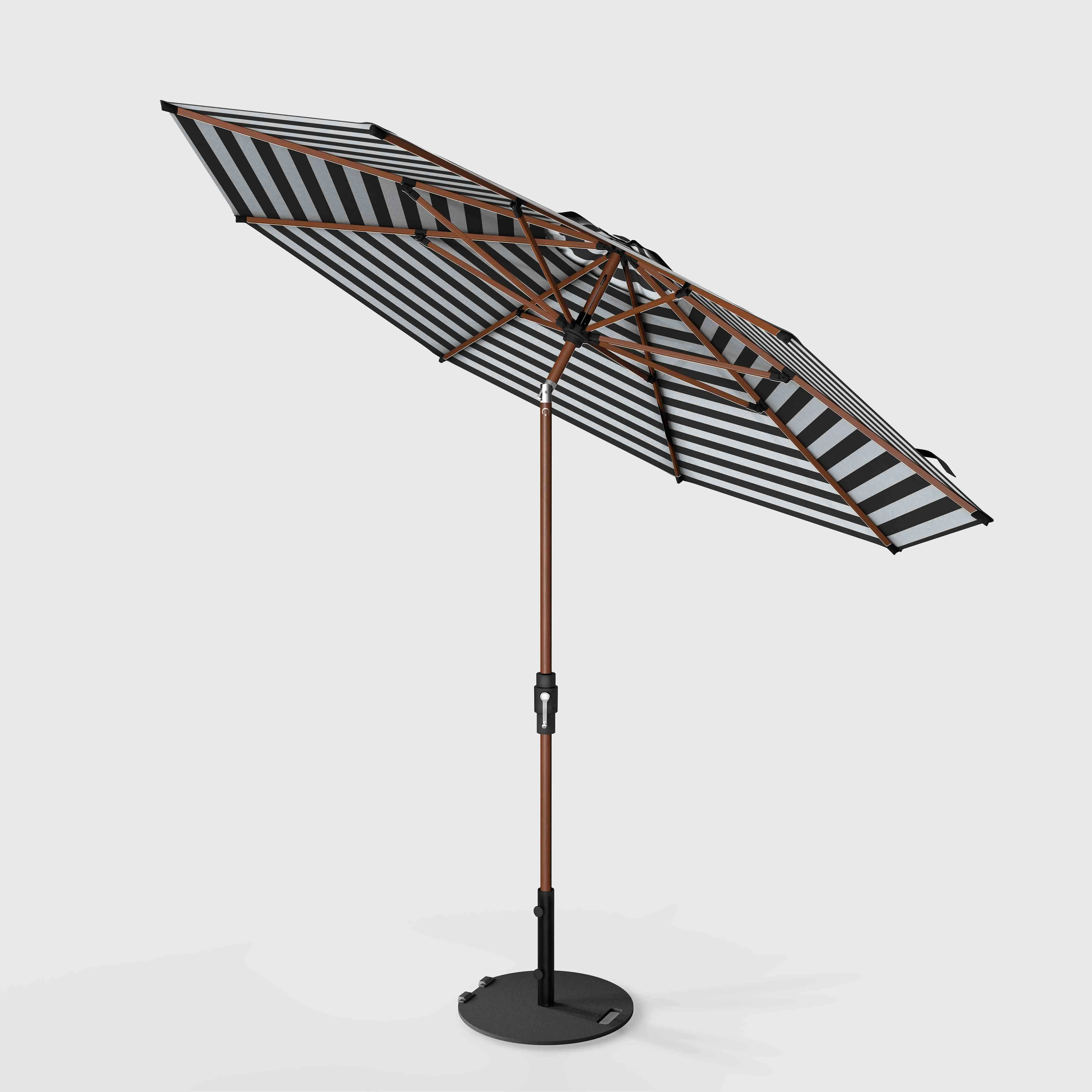 The Wooden 2™ - Sunbrella Black & Grey