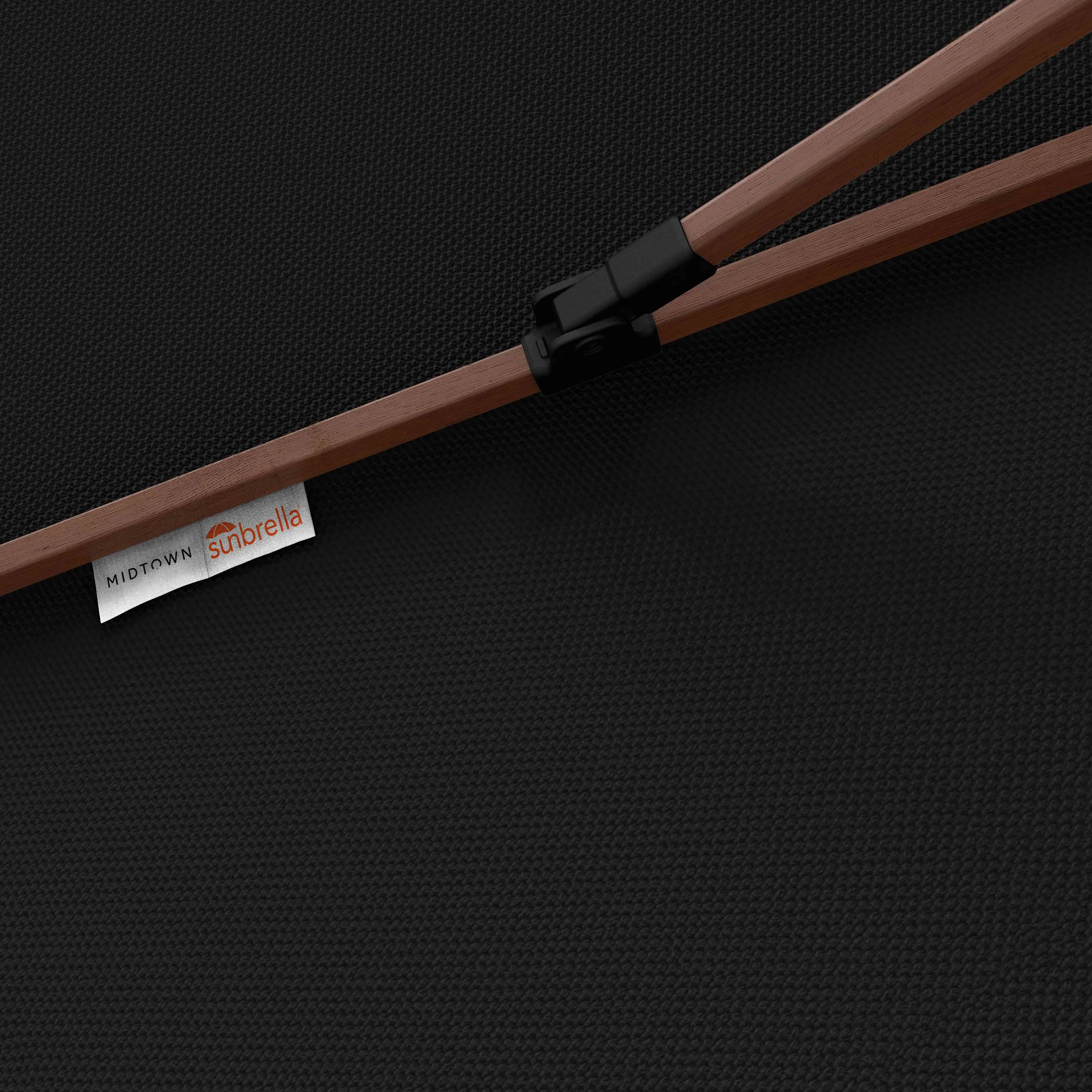 The Wooden 2™ - Sunbrella Black