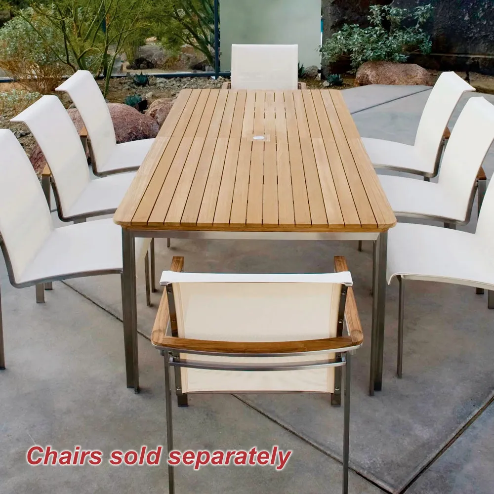 Tivoli Teak Rectangular Dining Table