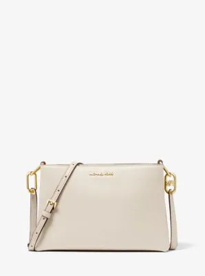 Trisha Medium Pebbled Leather Crossbody Bag