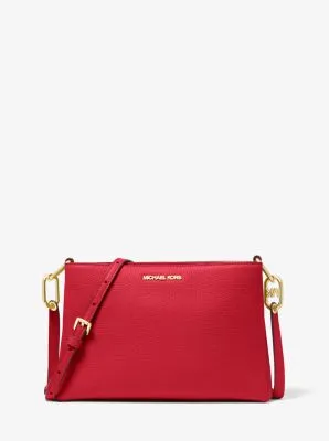 Trisha Medium Pebbled Leather Crossbody Bag