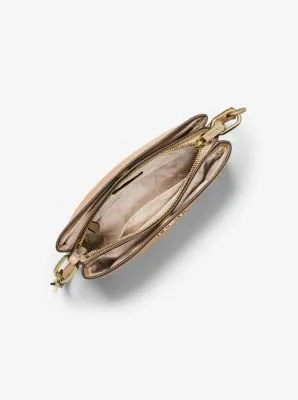 Trisha Medium Pebbled Leather Crossbody Bag