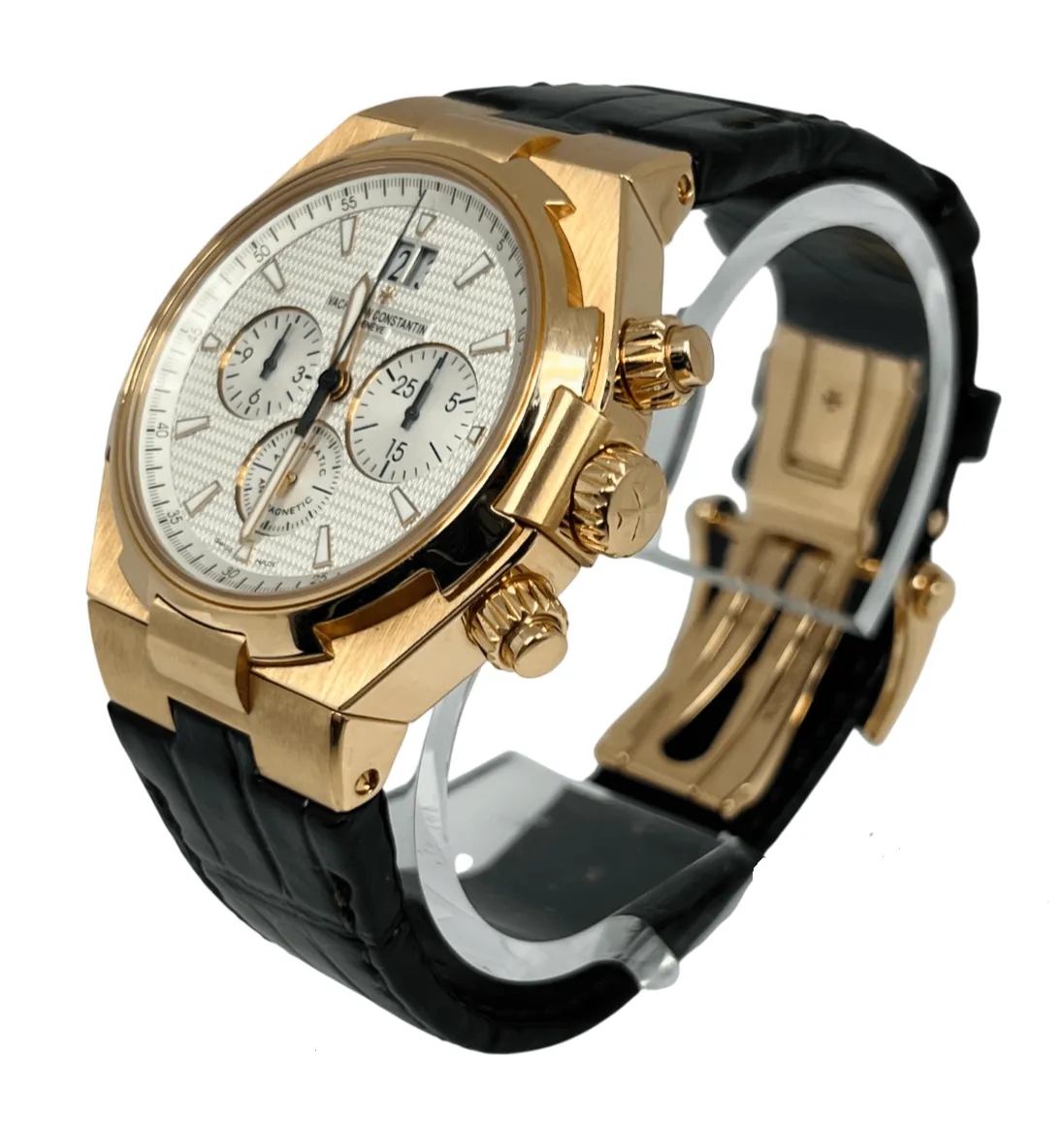 Vacheron Constantin Overseas Chronograph 18K Rose Gold Men's Watch