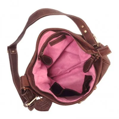 VIENNE LEATHER CROSS BODY BAG