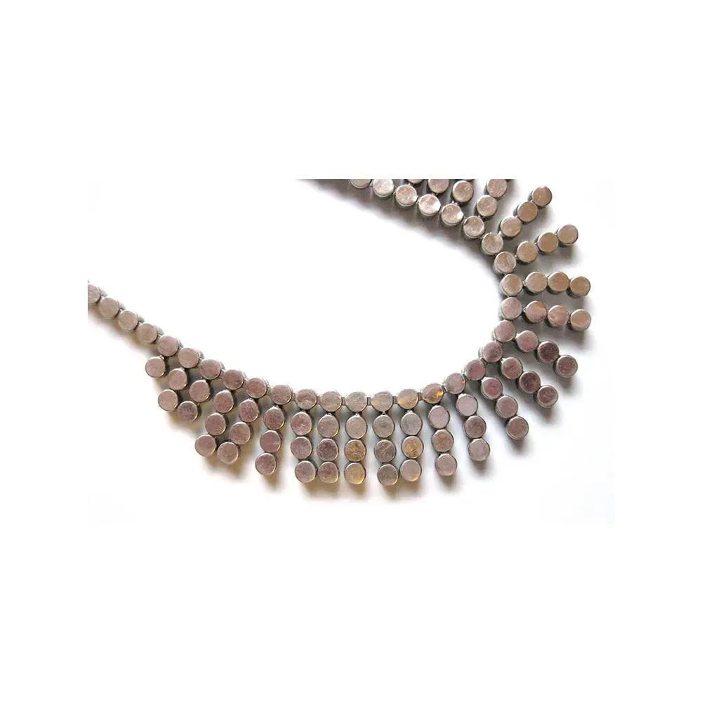 Vintage Art Deco 1930's Sterling Silver Diamante Necklace