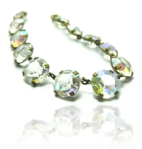 Vintage Aurora Borealis Claw Bracelet