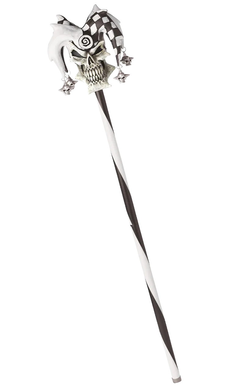 White Jester Staff Accessory