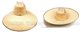 Wide Brim Foldable Sombrero Straw Hats Wholesale