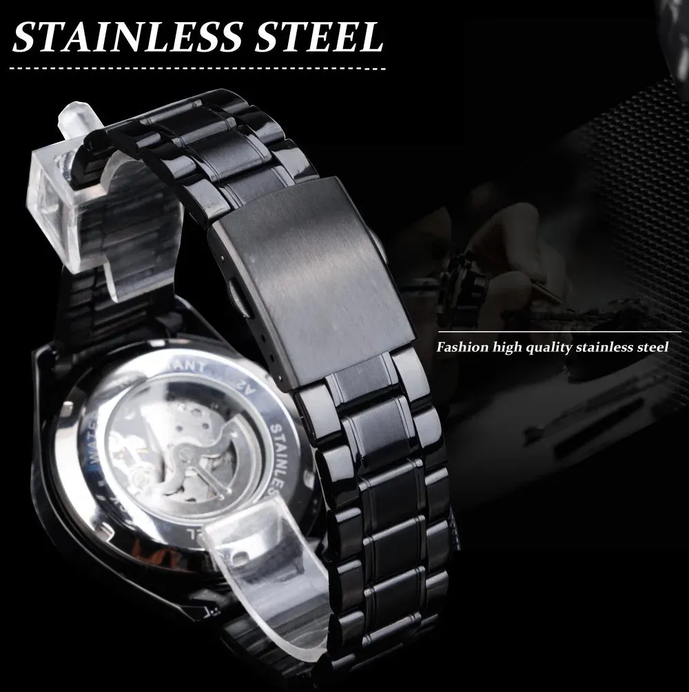 Winner Skeleton Automatic Luminous Mechanical Watch