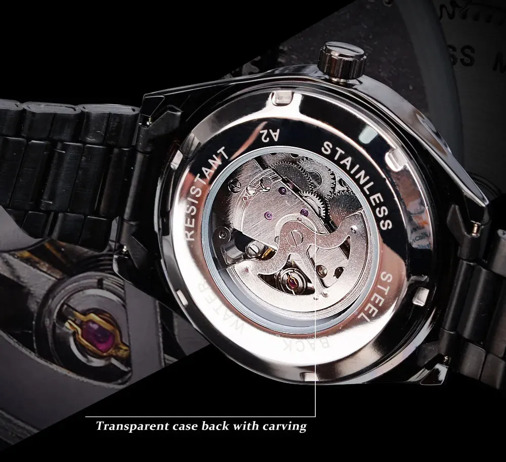 Winner Skeleton Automatic Luminous Mechanical Watch