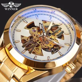 Winner Skeleton Automatic Luminous Mechanical Watch