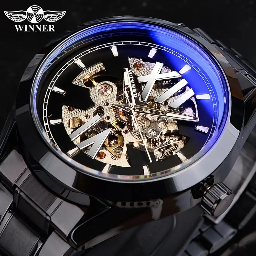 Winner Skeleton Automatic Luminous Mechanical Watch