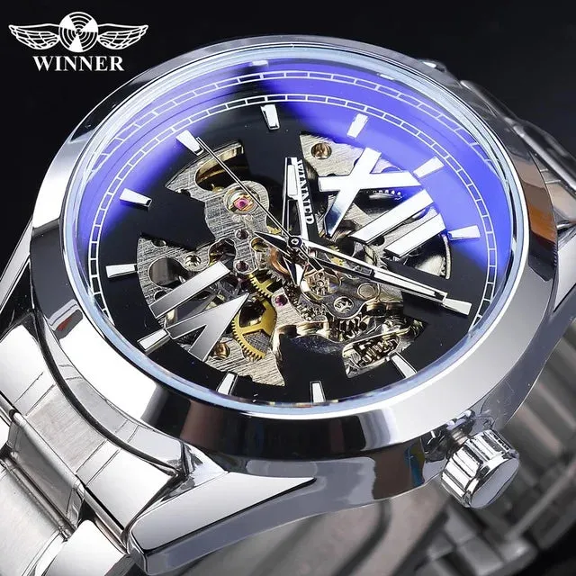 Winner Skeleton Automatic Luminous Mechanical Watch