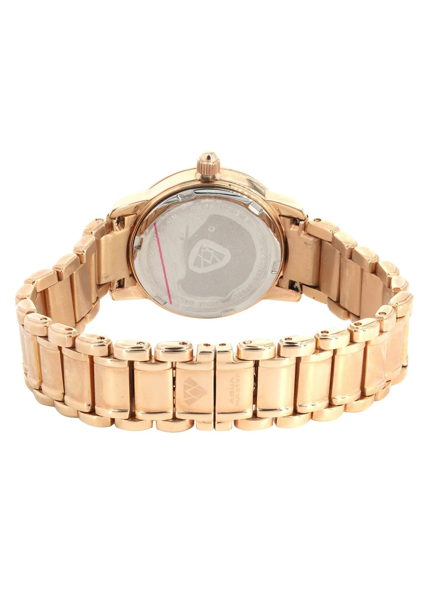 Womens Rose Gold Tone Diamond Watch | Appx 0.53 Carats