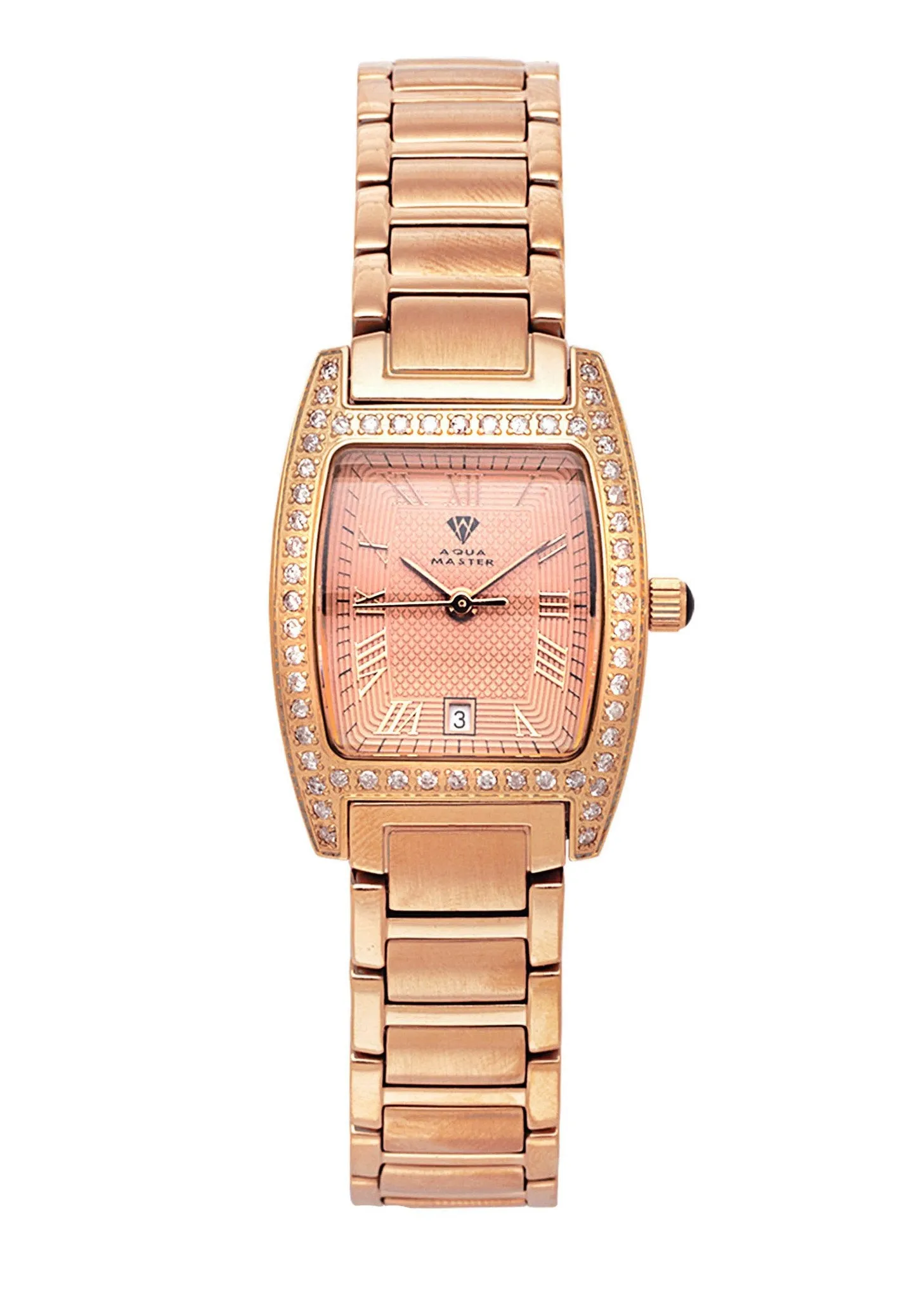 Womens Rose Gold Tone Diamond Watch | Appx 1.11 Carats