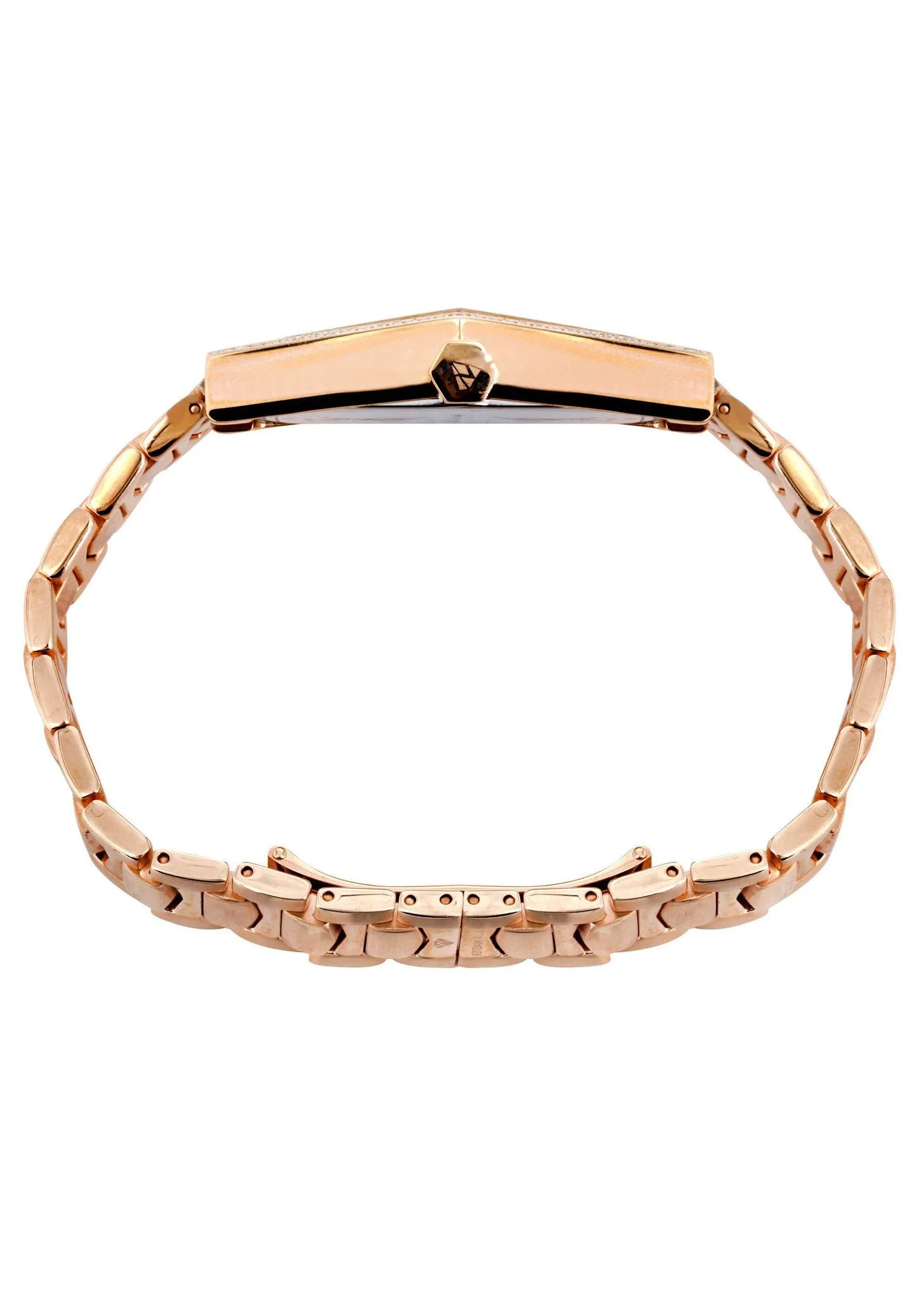 Womens Rose Gold Tone Diamond Watch | Appx  1.5 Carats