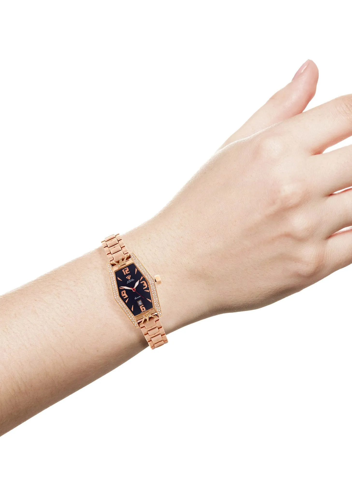 Womens Rose Gold Tone Diamond Watch | Appx 1.51 Carats