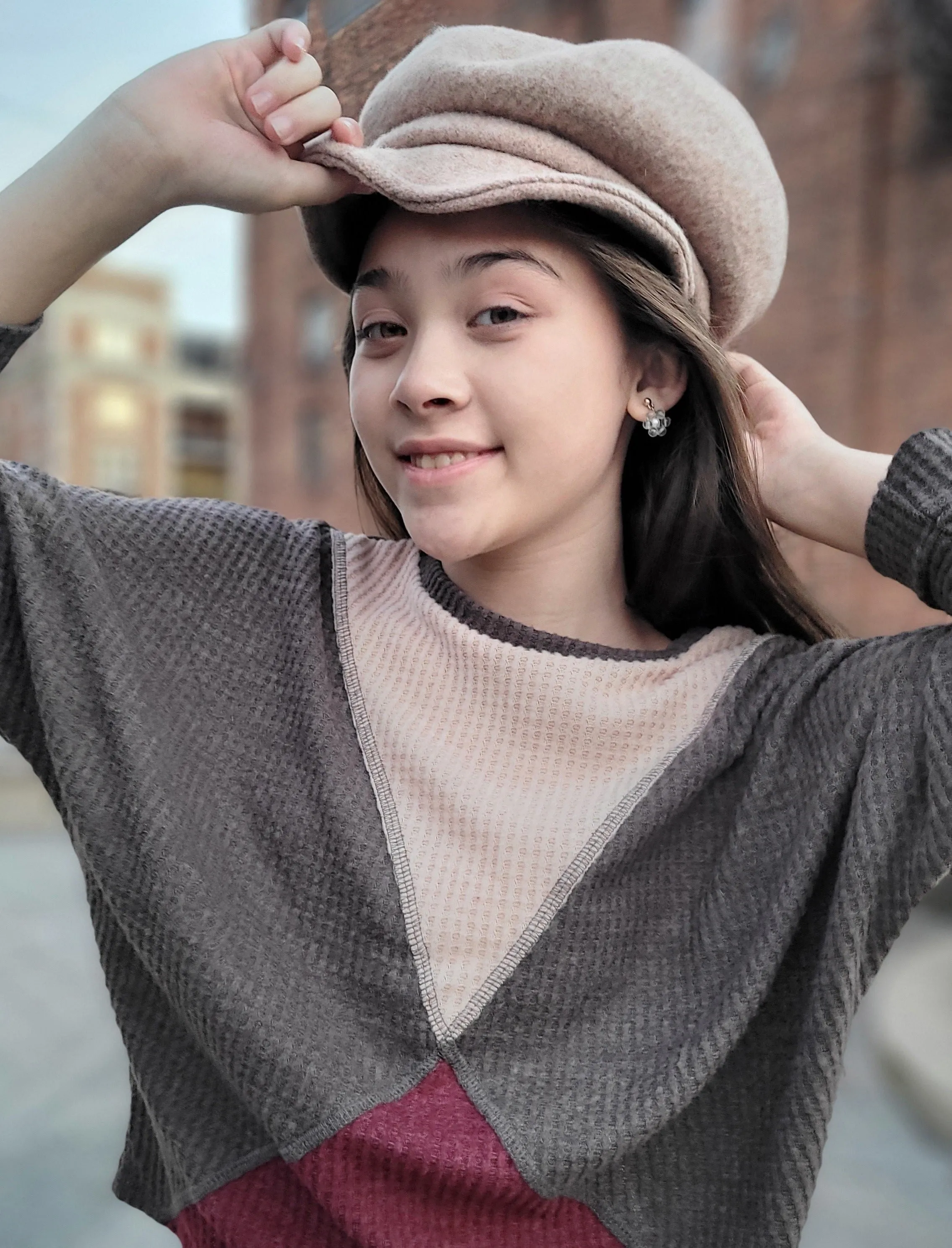 Wool Felt Breton Cap