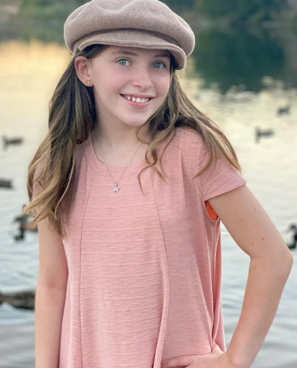 Wool Felt Breton Cap