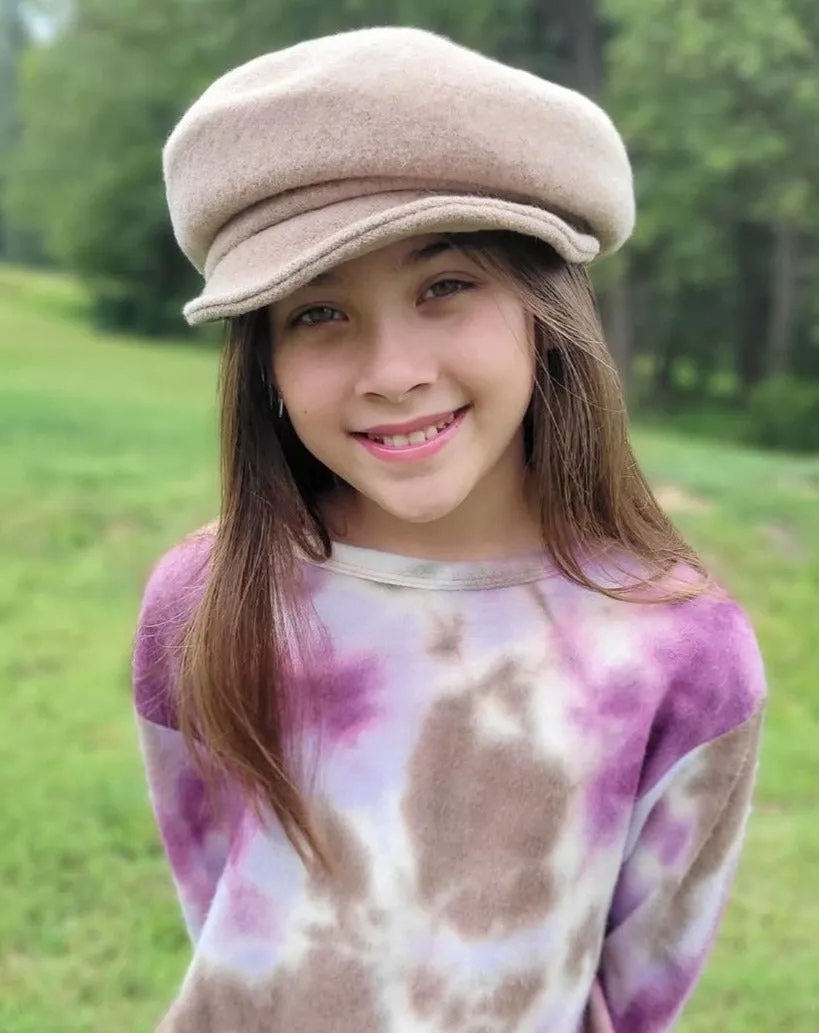 Wool Felt Breton Cap