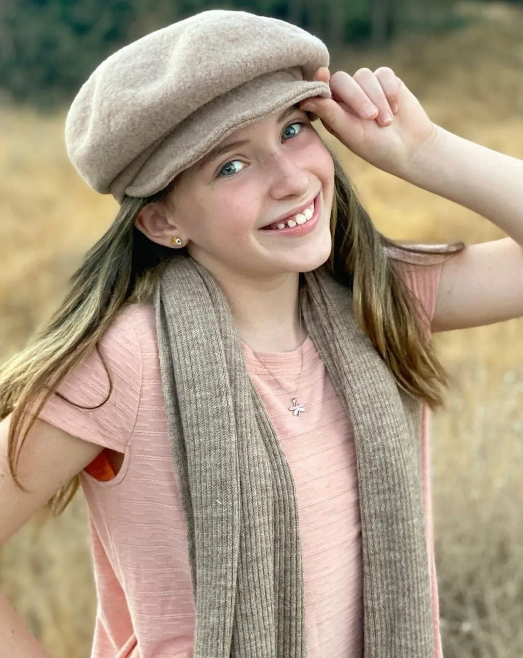 Wool Felt Breton Cap