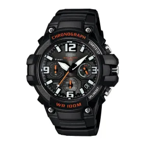 WW0528 Casio Youth Chronograph Sports Resin Belt Watch MCW-100H-1AVDF