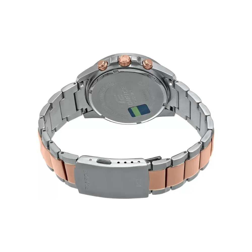 WW2040 Casio Edifice Chronograph Stainless Steel Two Tone Chain Watch EFR-526SG-7A5VUDF